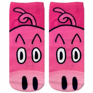 Living Royal Pig Photo Print Ankle Socks - 1 of 1