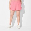 Women's Mid-Rise French Terry Pull-On Shorts - Wild Fable™ - 2 of 3