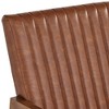 Elm Lane Rust Brown Wood Frame Rocking Chair - image 3 of 4