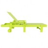 WestinTrends Ashore Modern Reclining Chaise Lounge With Arms & Wheels - 3 of 3