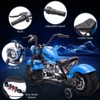 Kids Electric Off-Road Dirt Bike,36V Motorcycle with Top Speed of 16.5 Mph, Spring Suspension, Led Lights, Music Player, for Teens - 3 of 4