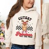 The Juniper Shop Cutest Reindeer At The Pole Toddler Graphic Hoodie - 2 of 3