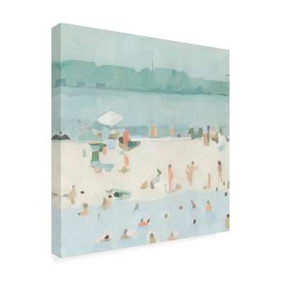 "Sea Glass Sandbar I" Outdoor Canvas
