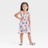 Toddler Girls' Disney Minnie Mouse Woven Gauze Dress - Pink - 3 of 3