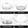 LunaLulinlk Lazy Susan Storage Rack - 2 Lazy Susan Turntables for Cabinets and Refrigerators, Round Plastic Condiment and Spice Turntables - 3 of 4
