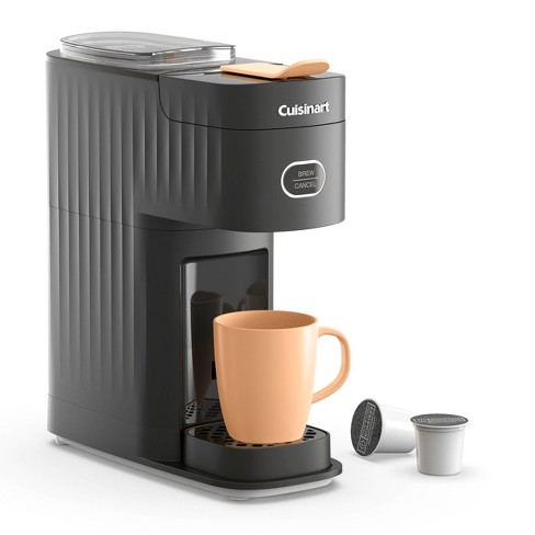 Cuisinart Grind & Brew Single-Serve Coffeemaker White