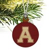 Alma College Primary Logo Mini Small Tiny Wood Christmas Tree Holiday Ornament - 3 of 4
