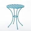 3pc Metal Dining Set Chat Set Colmar-Christopher Knight Home - 4 of 4