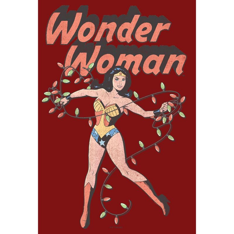Women's Wonder Woman 1984 Wrapped in Lights T-Shirt, 2 of 5