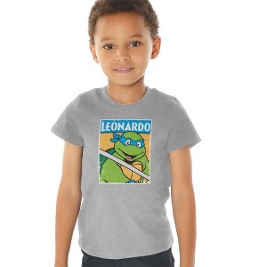 Toddler Boys' Teenage Mutant Ninja Turtles Leo Toddler Tee - 1 of 4
