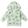 Disney Classics Mickey Mouse Winnie the Pooh Baby Hoodie Bodysuit and Pants 3 Piece Outfit Set Newborn to Infant - 4 of 4