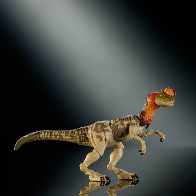 Детские фигурки Jurassic World Hammond Collection Dilophosaurus Dinosaur Figure, Deluxe Design and Articulation — фото 3