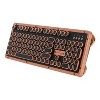 Azio Retro Classic Bluetooth®/USB Hybrid Computer Keyboard for Mac® and PC, Backlit - 3 of 4