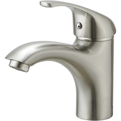 BWE Single-Handle Single-Hole Modern Bathroom Faucet For Sink Drip-Free Vanity Sink Faucet