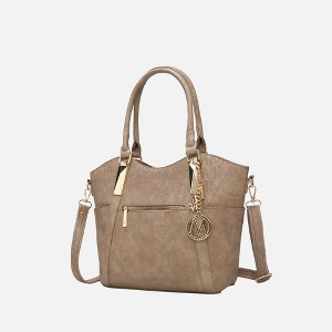 MKF Collection Hazel Handbag Vegan Leather Women’s Tote by Mia K - 1 of 4