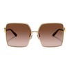 Dolce & Gabbana DG 2279 02/13 Womens Square Sunglasses Gold 60mm - 2 of 2