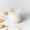 Clarity Fashion Salted Glass Wellness Jar Candle White - Casaluna™ - 2 of 4