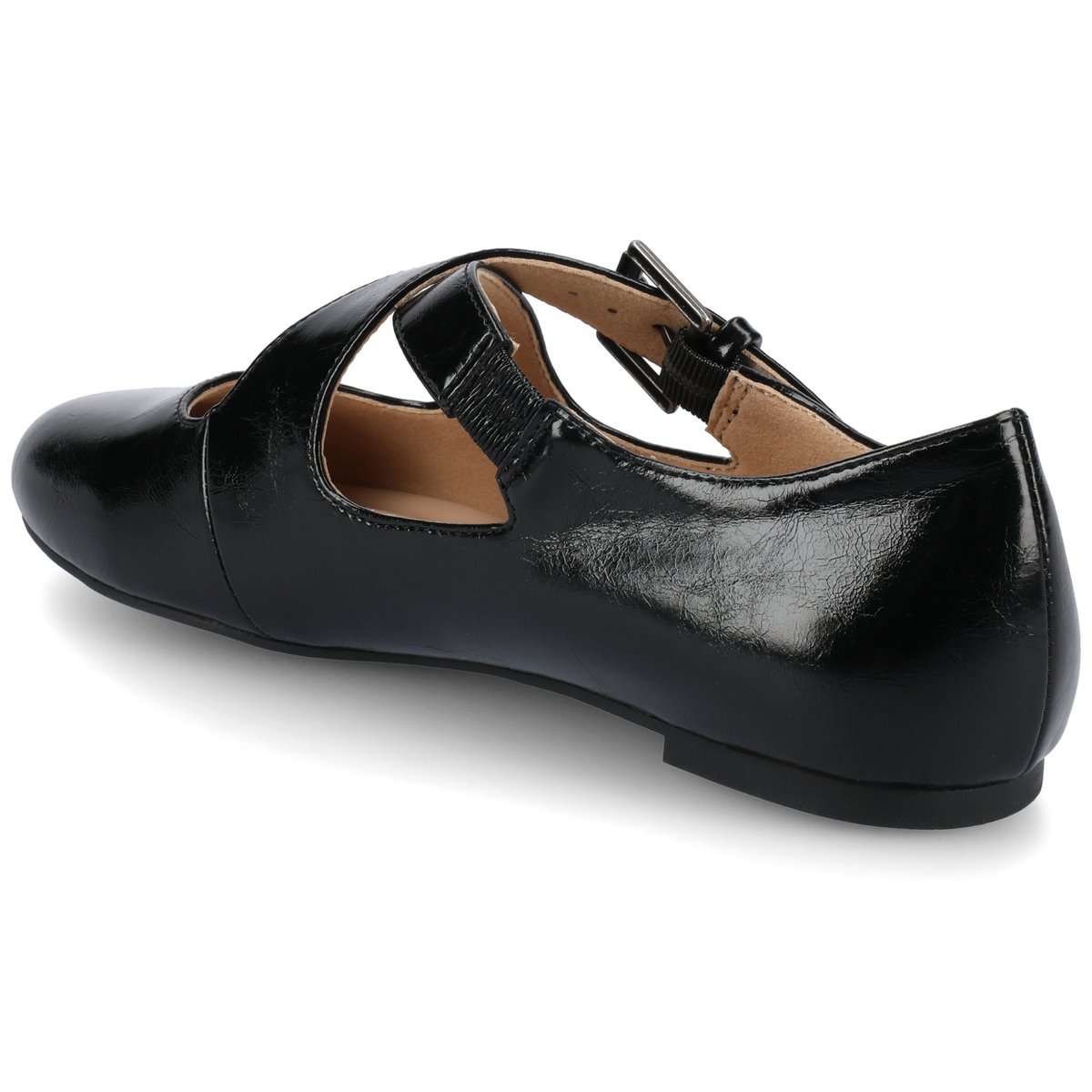 Обувь Journee Collection Journee Women's Ivanna Mary Jane Flats, Black 9 — фото 7