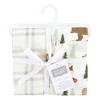 Hudson Baby Cotton Toddler Pillow Case, Forest Animals, One Size - 2 of 4