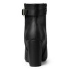 Allegra K Women's Pointed Toe Buckle Decor Heel Ankle Boots - 3 of 4