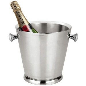 Sol Living Stainless Steel Double Wall Champagne Bucket Wine & Champagne Holder - 1 of 4