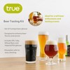 True Craft Beer Tasting Kit Glasses, Dishwasher Safe for Drinking IPAs, Tulips, Hefeweizen, and Imperial Pint Glassware, Set of 4, Clear - 2 of 4