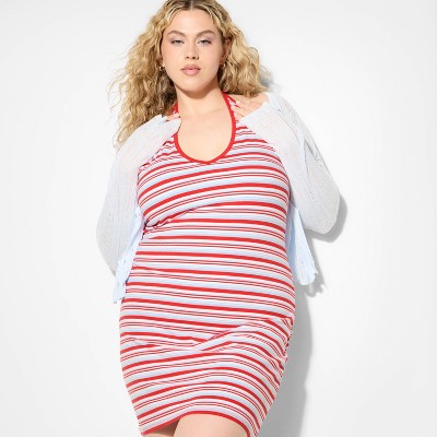 Women's Halter Knit Mini Bodycon Dress - Wild Fable™