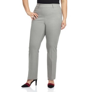 Rekucci Curvy Woman Comfort Barely Bootcut Plus Size Pant - 1 of 4