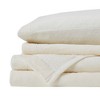 3Pcs Lightweight Ultra Soft Sheet Set, 200 GSM Solid Brushed Micro Plush Bedding Set, St. Patrick's Day Deal - 3 of 4