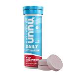 nuun Hydration Daily Drink Vegan Tabs - Wild Strawberry - 10ct