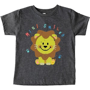 The Juniper Shop Mini Smiley Lion Paws Toddler Short Sleeve Tee - 1 of 4