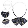 INSPIRE CHIC Women's Double Layers Pretied Bowknot Striped Cute Uniform Ties - 3 of 4