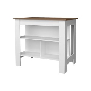Maliang Kitchen Island with Open Storage - 1 of 4