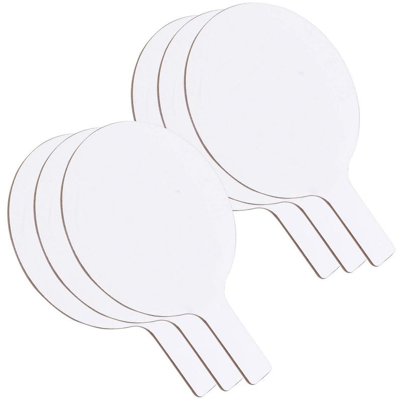 Flipside Products Oval Dry Erase Answer Paddles, 7" x 12", Pack of 6, 1 of 6