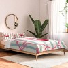 Deny Designs 3pc King Emanuela Carratoni Preppy Bows Cherries Comforter and Sham Set - 2 of 4