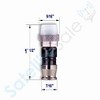 SatelliteSale Indoor/Outdoor F-Type Fittings Weather-Seal Coaxial Connectors for Coax Cables - 4 of 4
