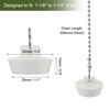 Unique Bargains Rubber with Pull Ring Kitchen Bathtub Sink Drain Stopper 2 Pcs - 2 of 4