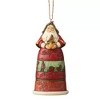 Jim Shore 4.5 Inch 12 Days Of Christmas Santa Ornament On The First Day Tree Ornaments - 2 of 3