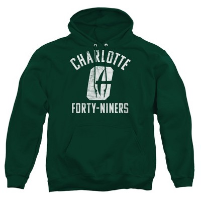 University of North Carolina at Charlotte Official Forty-Niners Logo Adult Pull-Over Hoodie