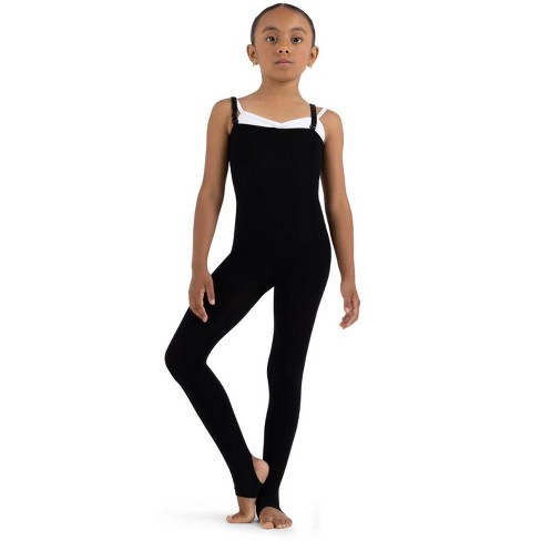Capezio Ultra Soft Self Knit Waistband Stirrup Tight, Black, Small/Medium :  : Clothing, Shoes & Accessories