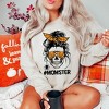 Simply Sage Market Women's Graphic Sweatshirt Momster Skull - 2 of 4