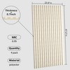 4 Pack Acoustic Panels,48x24x0.7 inch Sound Proof Foam Panels for Interior Wall Decor，TV Background, Living Room - 4 of 4