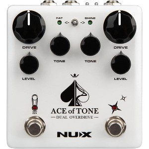 NUX NDO-5 Ace of Tone Dual Overdrive Effect Guitar Pedal - 1 of 4