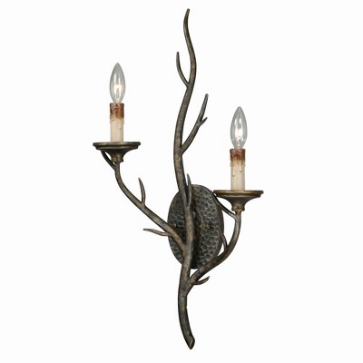 Vaxcel Monterey 2 - Light Sconce in  Autumn Patina