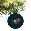 Bucknell Primary Logo Mini Small Tiny Wood Christmas Tree Holiday Ornament - 3 of 4