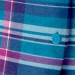 teal plaid