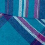 teal plaid
