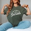 Simply Sage Market Women's My Plants Kknow All My Secrets Short Sleeve Garment Dyed Tee - 2 of 4