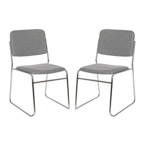 2pk 8Fabric Padded Signature Stack Chair - Hampden Furnishings - 1 of 4