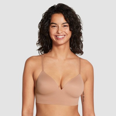 Women's Wirefree Push-Up Bra - Auden™ Soft Beige 32DD